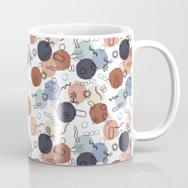 Vintage Microbiology on White Coffee Mug | Microbial, Graphicdesign, Cocci, Gutbacteria, Microbiology, Biology, Bacteriophage, Antibiotics, Microbes, Disease 