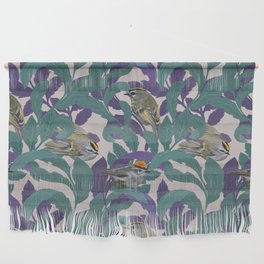 Tale of the Kinglets Wall Hanging