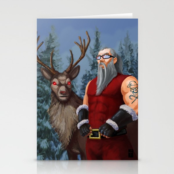 Who You Callin' A Jolly Ol' Elf? Stationery Cards