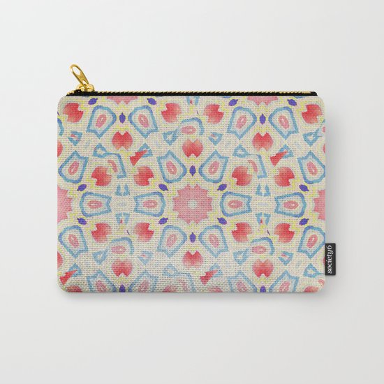 RED ARABESQUE Carry-All Pouch
