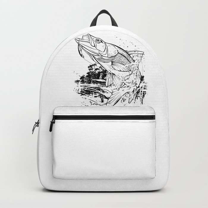 Snook Fishing Backpack by Salmoneggs