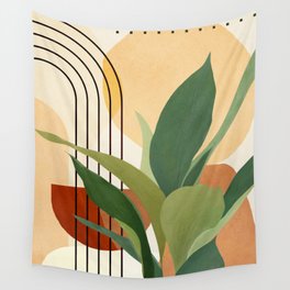 Plant Life Design 03 Wall Tapestry