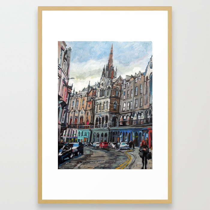 Victoria Street, Edinburgh Framed Art Print