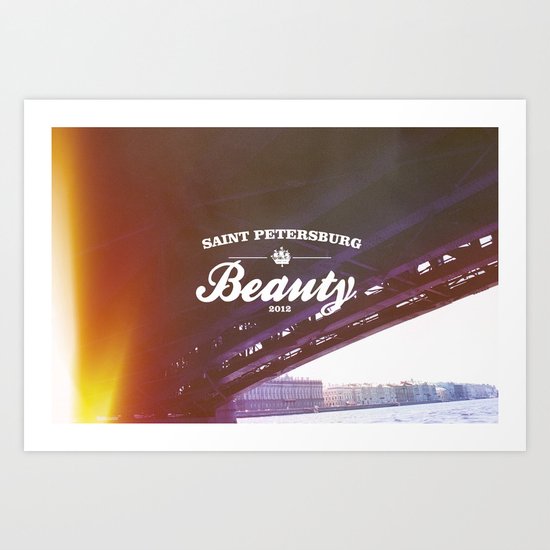 Beloved city Art Print