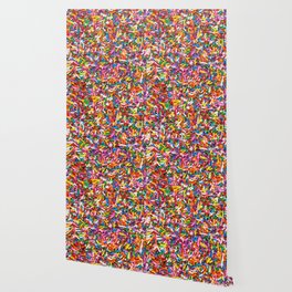 Rainbow Sprinkles Sweet Candy Colorful Wallpaper