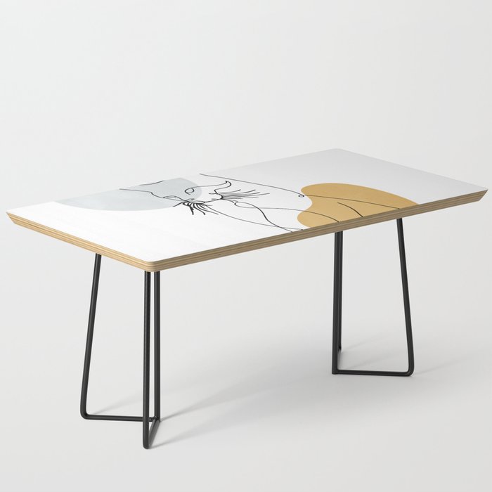 line art Cat illustration  Coffee Table