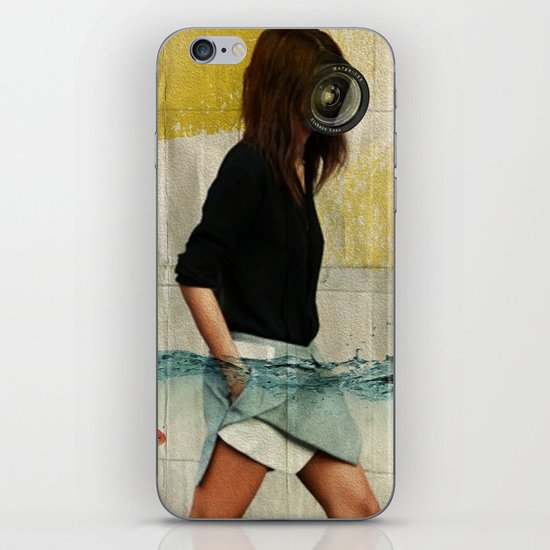 Deep Water Running iPhone & iPod Skin