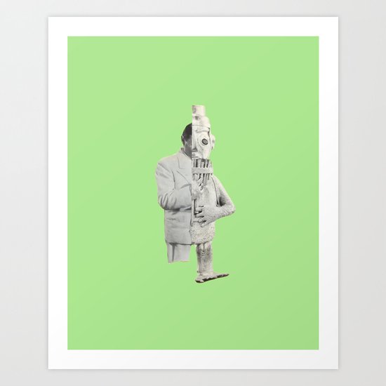 Future Primitive VI Art Print