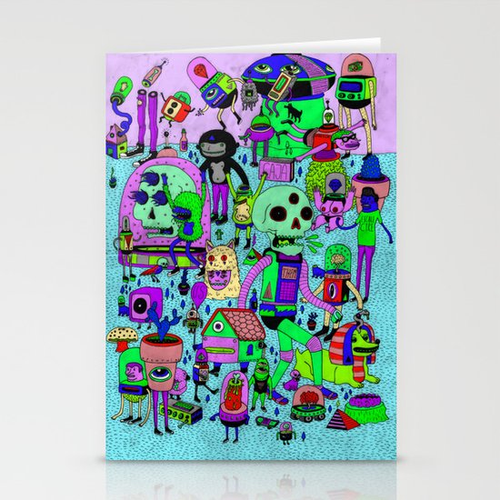 US AND THEM Stationery Cards
