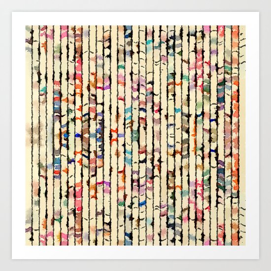 Pattern S/S Art Print