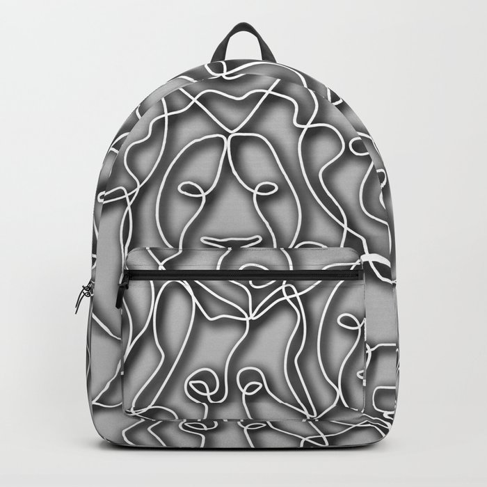 Wolf online head backpack