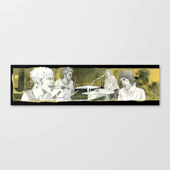 Cold War Kids Canvas Print By Charoden Society6
