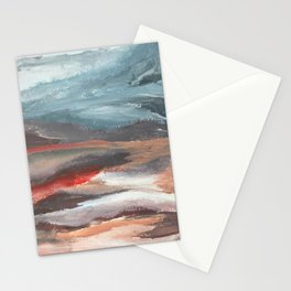 Serenity [2]: an acrylic piece in both warm and cool colors by Alyssa Hamilton Art Stationery Card