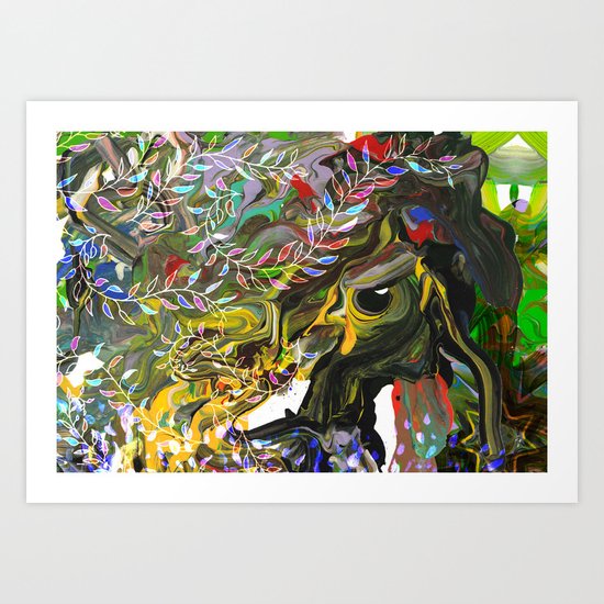 Bird's Nest - detail A Art Print