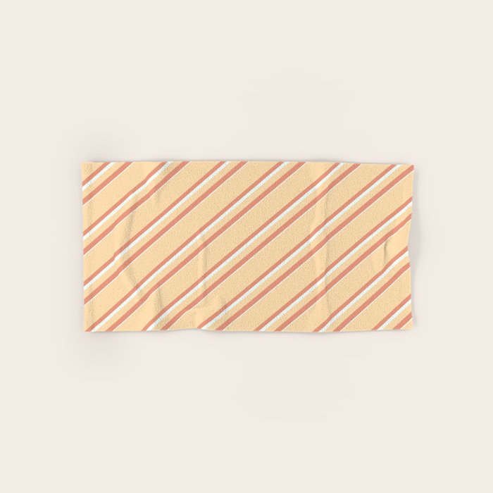 Salmon shop colored towels