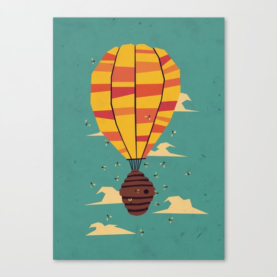 dangerous living Canvas Print