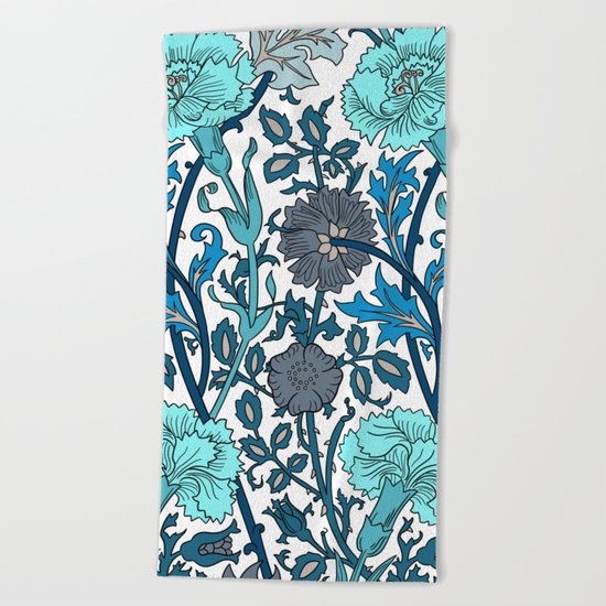 Floral Beach Towel