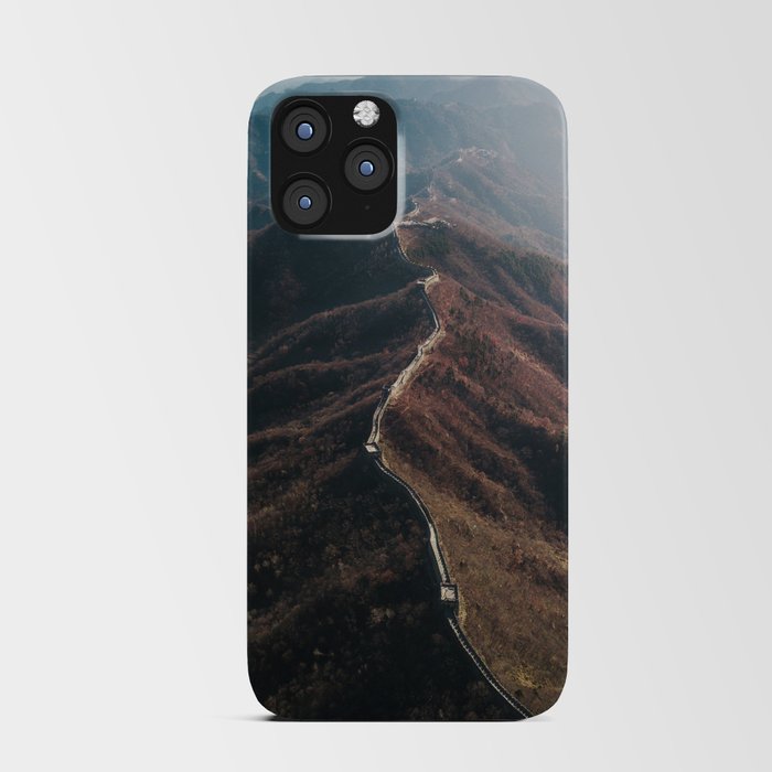 China Photography - Great Wall Of China Seen From Above iPhone Card Case
