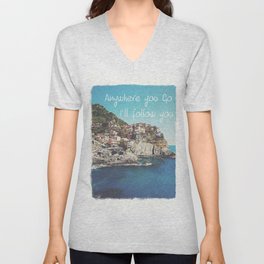 Italia V Neck T Shirt