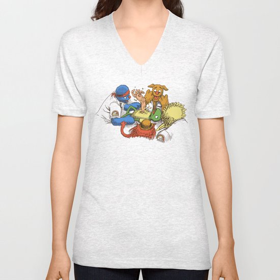 Open Sesame Unisex V-Neck