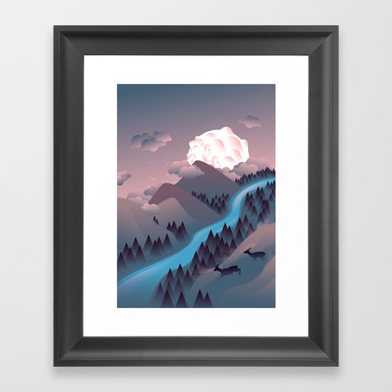 Sunquake Framed Art Print