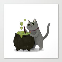 Cauldron Cutie Canvas Print