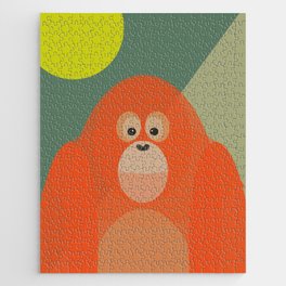 Mid Century Orangutan Jigsaw Puzzle