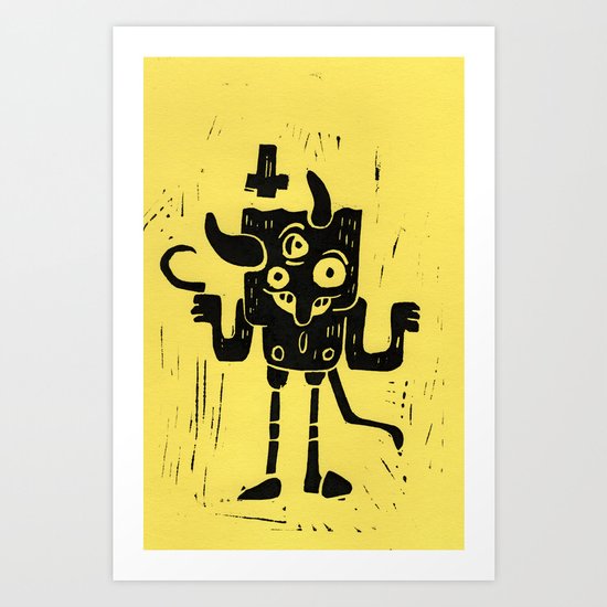devil Art Print