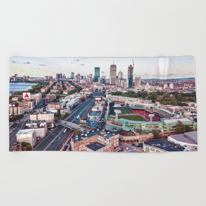 Boston City Beach Towel