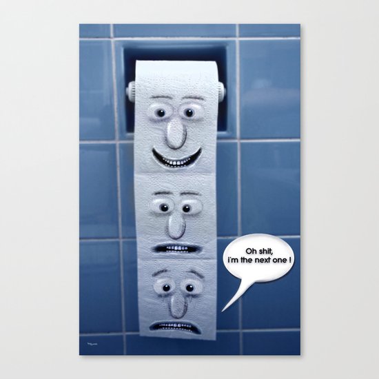 Oh !!! Canvas Print
