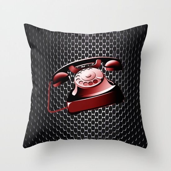 TELEPHONE Throw Pillow