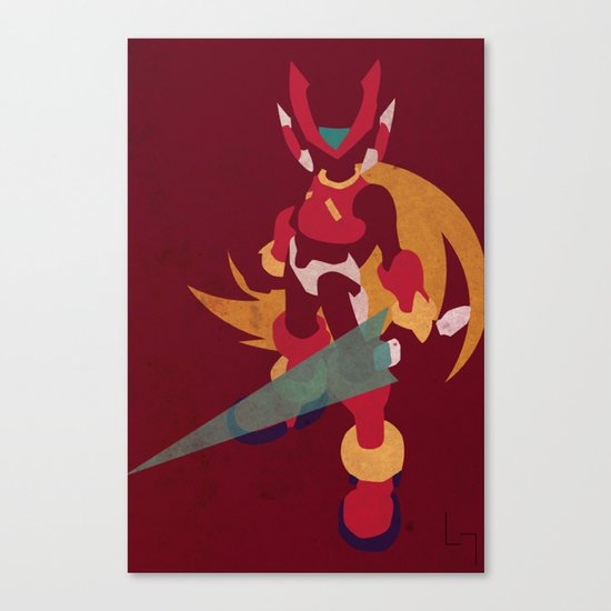 Megaman Zero Canvas Print