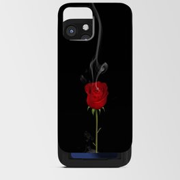 Red Rose - the flame is over iPhone Card Case