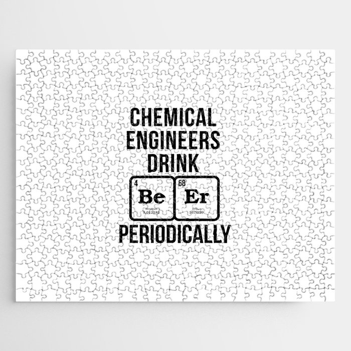 Chemical Engineers Drink Jigsaw Puzzle