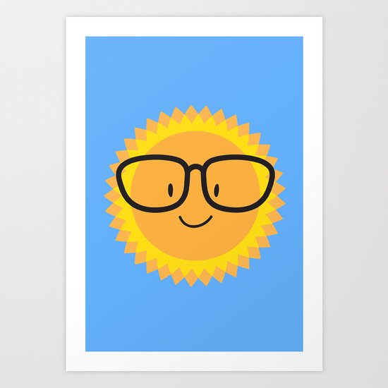 Sunglasses Art Print