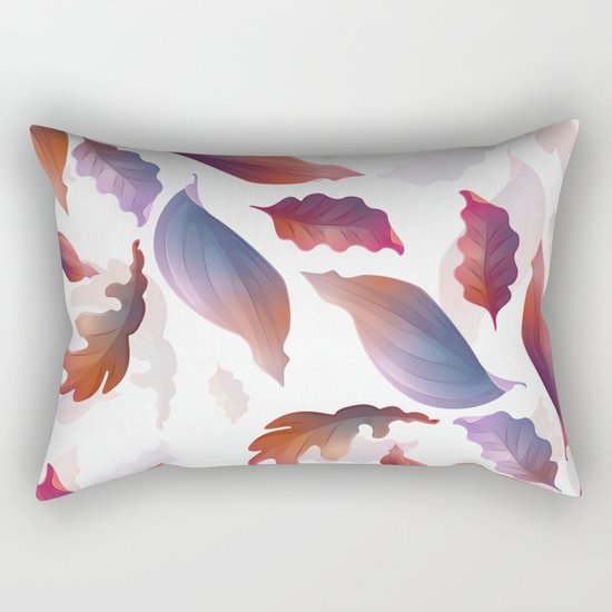 Abstract Autumn Rectangular Pillow