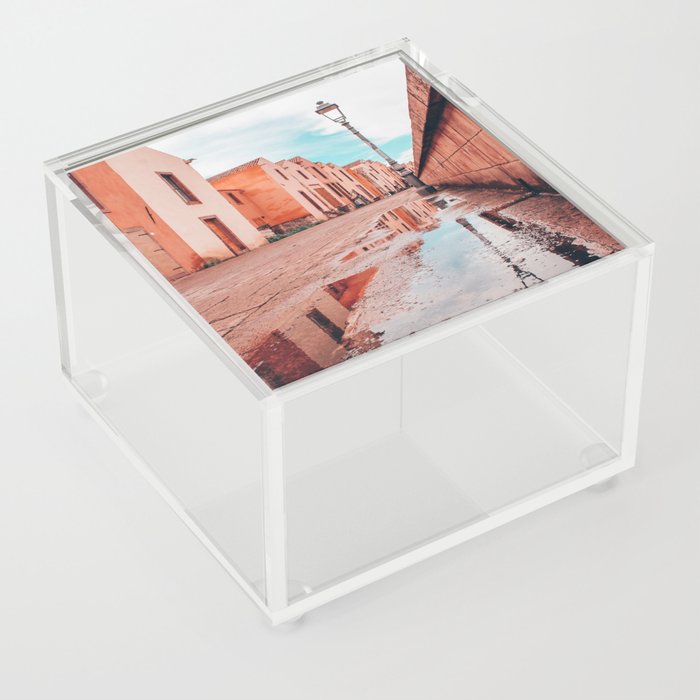 Streetlight reflection | City Acrylic Box