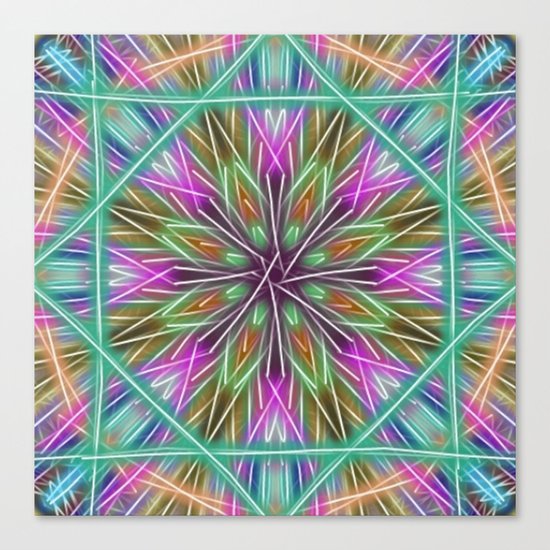 Holiday Window Canvas Print