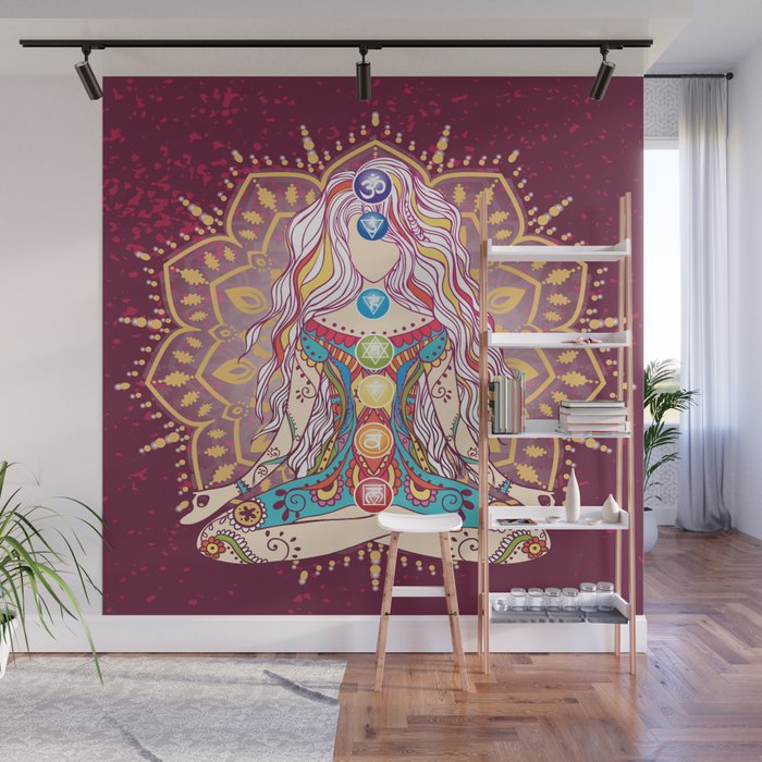 Balanced Chakras 1 Wall Mural By Christineiris Society6 Balanced Chakras 1 Wall Mural By Christineiris Society6