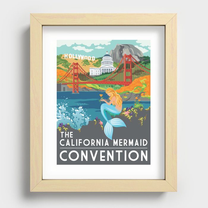 CMCPoster Recessed Framed Print