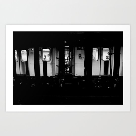 Ridin' Art Print