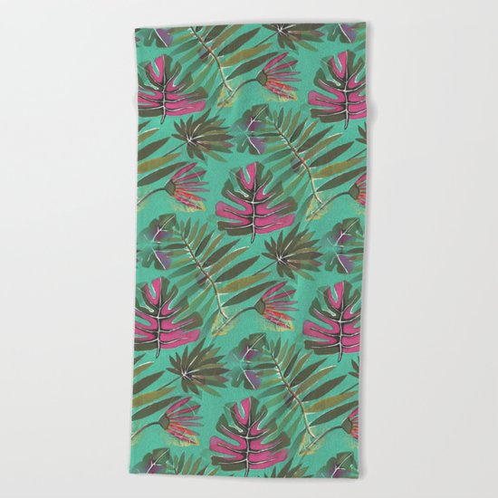 Tropical Beauty Beach Towel