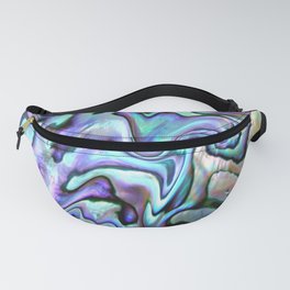 Blue Abalone Pearl Shell Fanny Pack