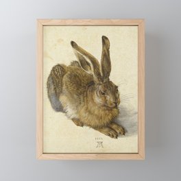 Albrecht Durer -Hare  Framed Mini Art Print