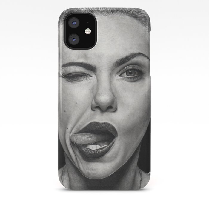 Scarlett Johansson Iphone Case By Fabioverolino Society6