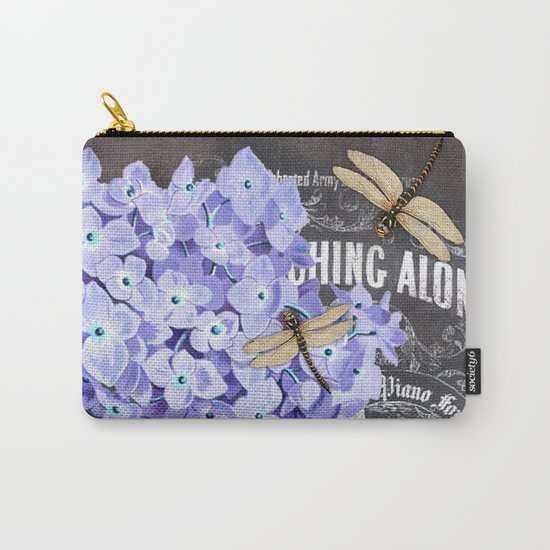 Vintage Flowers #4 Carry-All Pouch