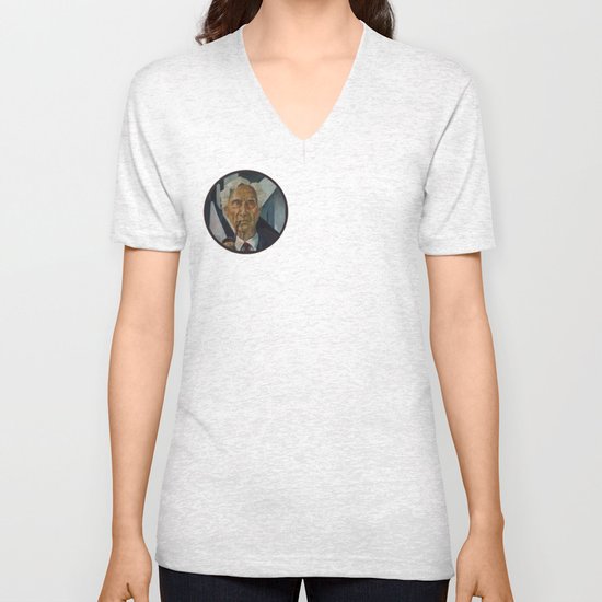 Bertrand Russell Unisex V-Neck