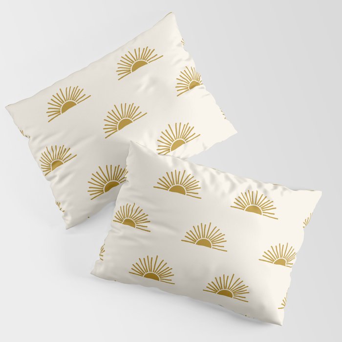 Sol in Natural Pillow Sham