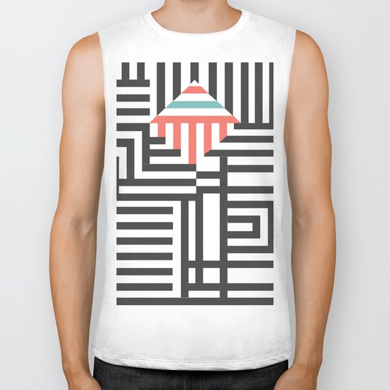 Reflection Biker Tank