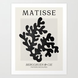 Noir: Matisse Series 03 | Mid-Century Edition Art Print